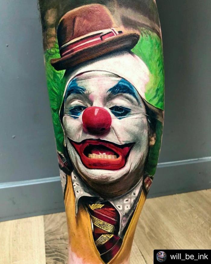 Tatouage clown