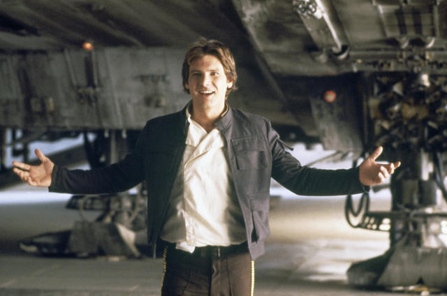 Harrison Ford dans le rôle de Han Solo 
