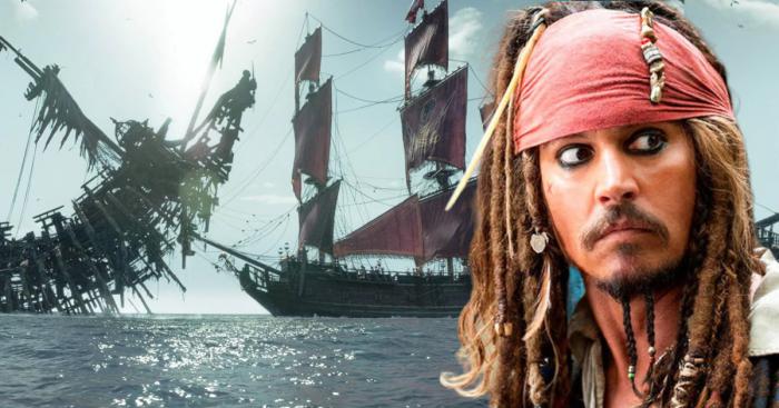 Jack Sparrow Johnny Depp Pirates des Caraïbes 5