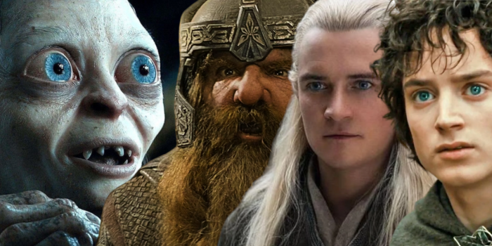 frodon legolas gimli gollum