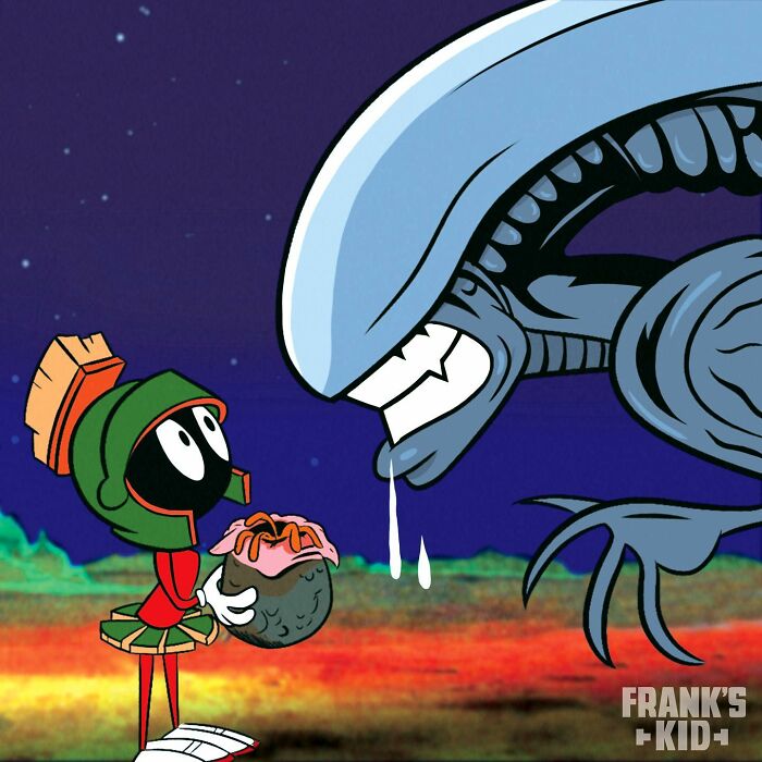 Marvin le Martien et Alien