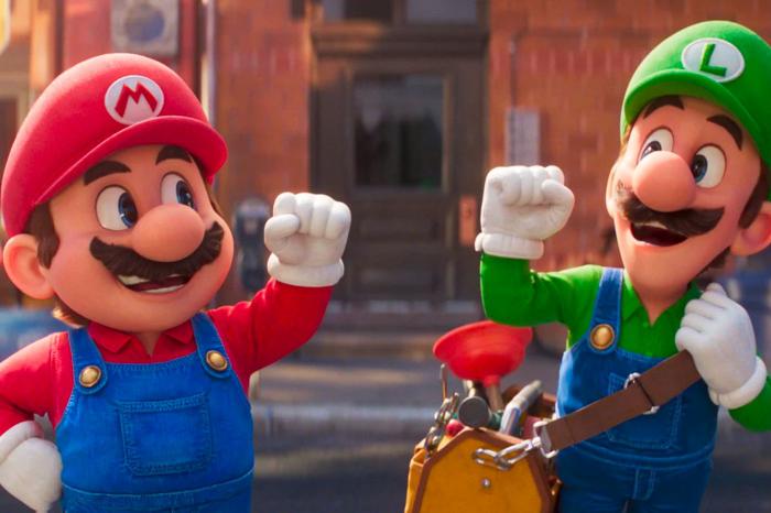 Super Mario Bros. le film, avec les légendaires Mario et Luigi.