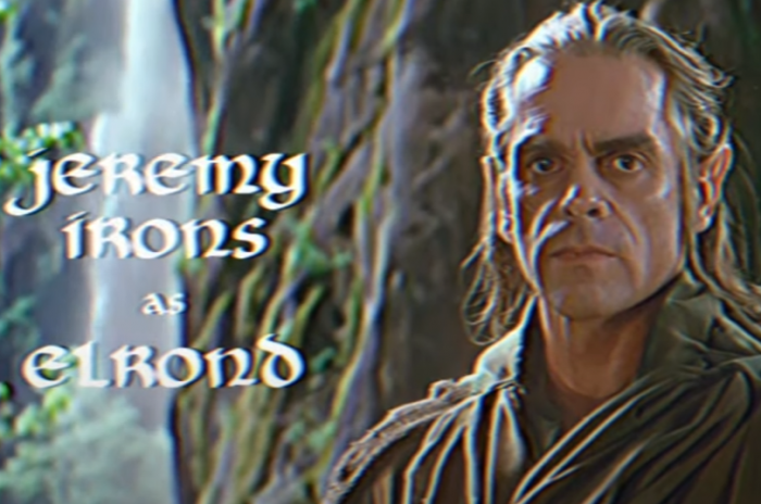 Jeremy Irons en Elrond