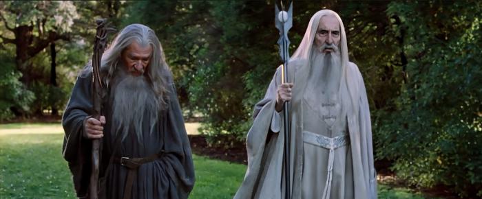Gandalf et Saruman