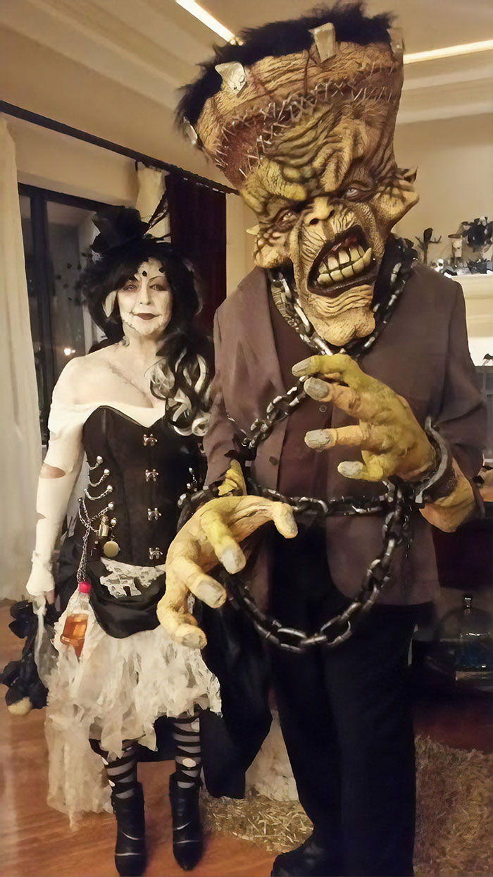 Déguisement couple méchant Halloween