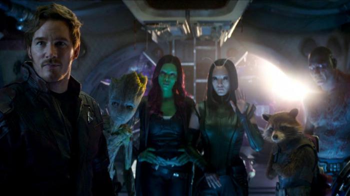 Les Gardiens de la Galaxie dans Avengers : Infinity War
