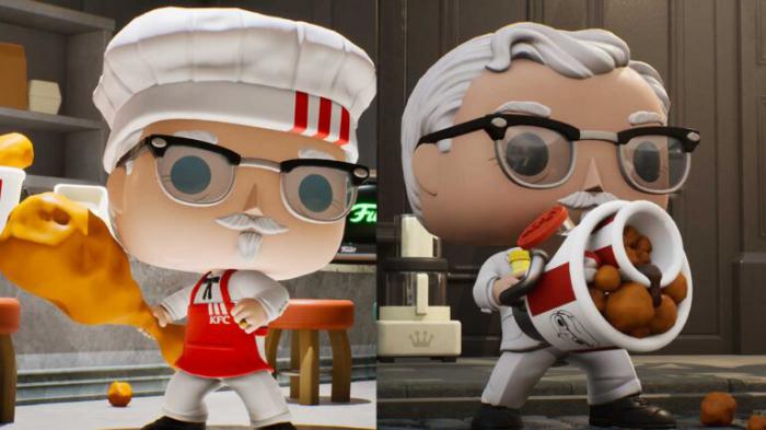 colonet sanders dans Funko Fusion