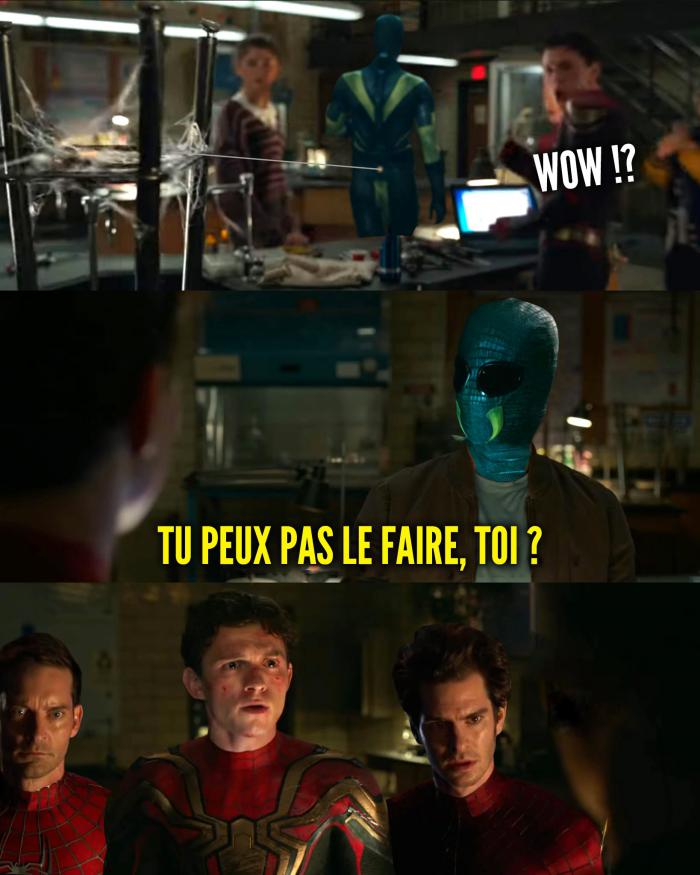 Webweaver de The Boys dans Spider-Man No Way Home 