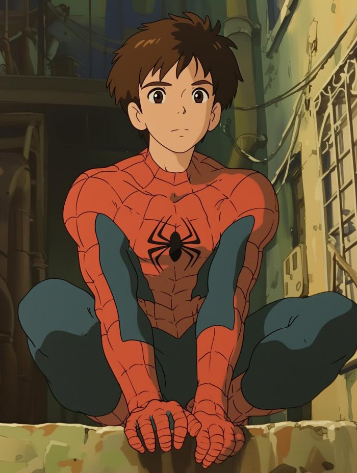 Peter Parker alias Spiderman