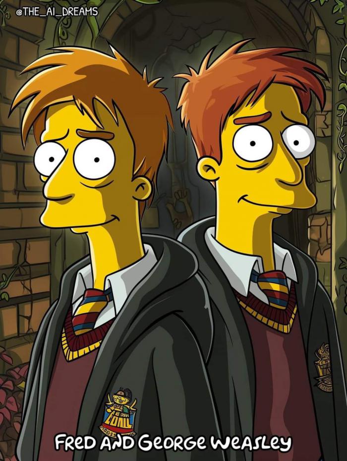 Fred et George Weasley 