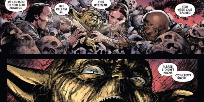 yoda dagobah vision  comics