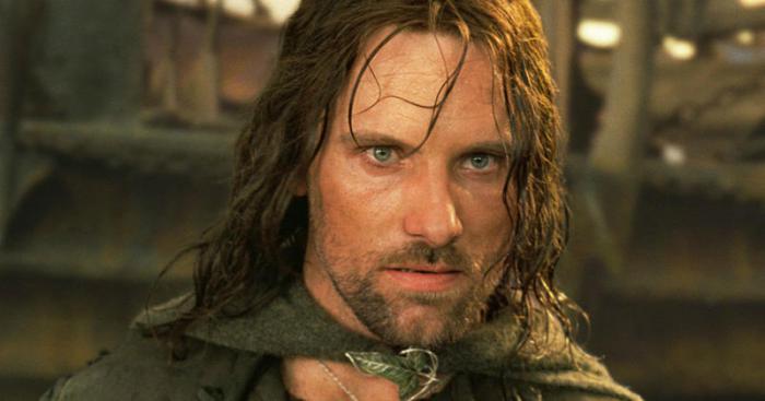 Aragorn dans Le Seigneur des Anneaux