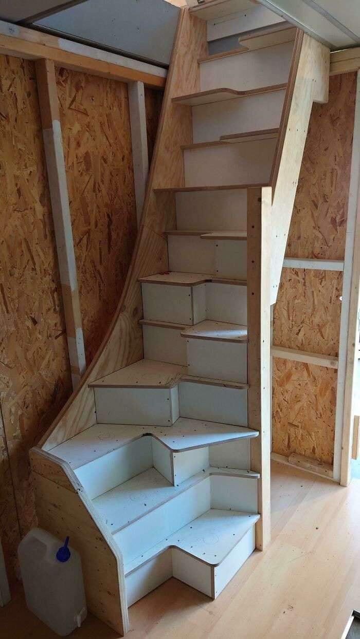 escalier fabrication maison