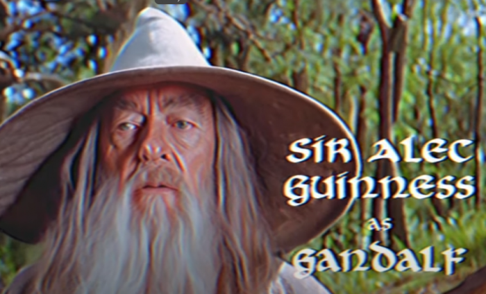 Alec Guinness en Gandalf