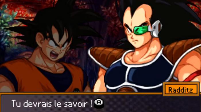 Dragon Ball Z: Attack of the Saiyans Goku vs Raditz 