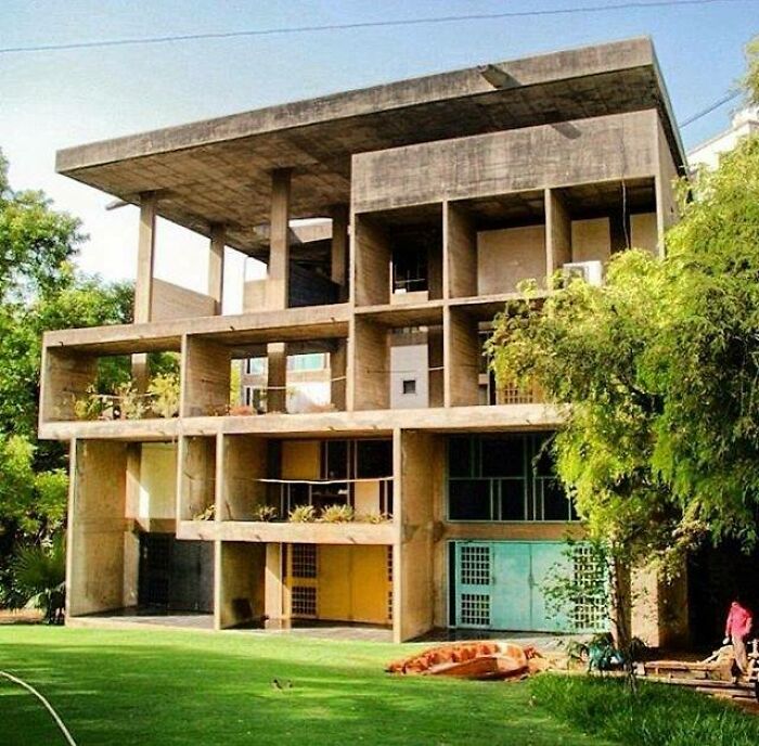 architecture du XXe siècle Ahmedabad, inde