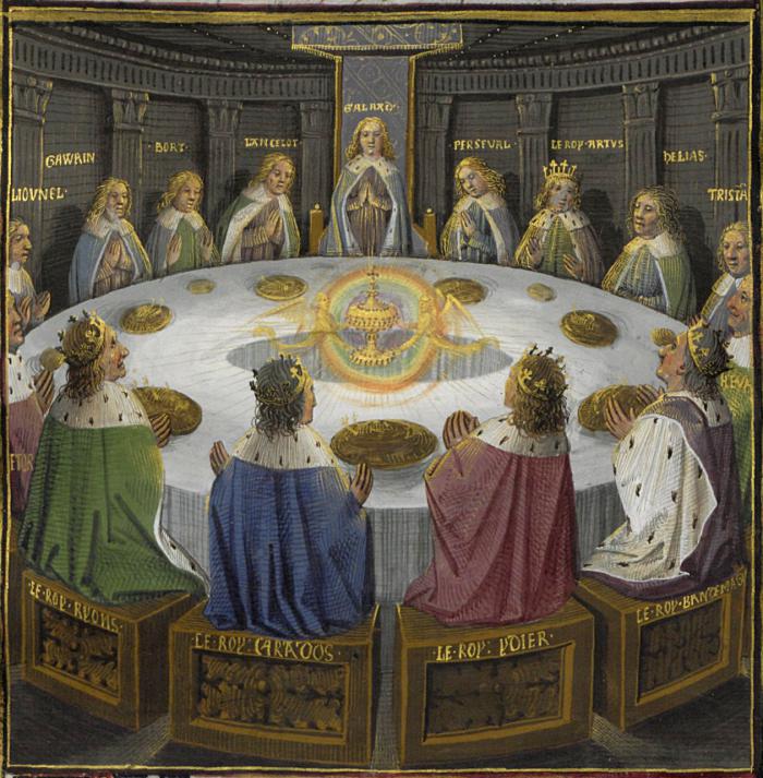Table ronde du roi Arthur