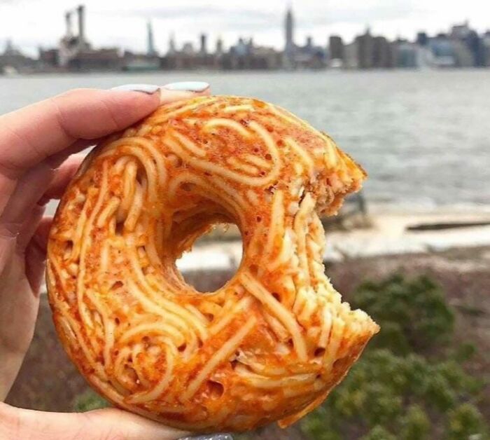 donut de spaghettis