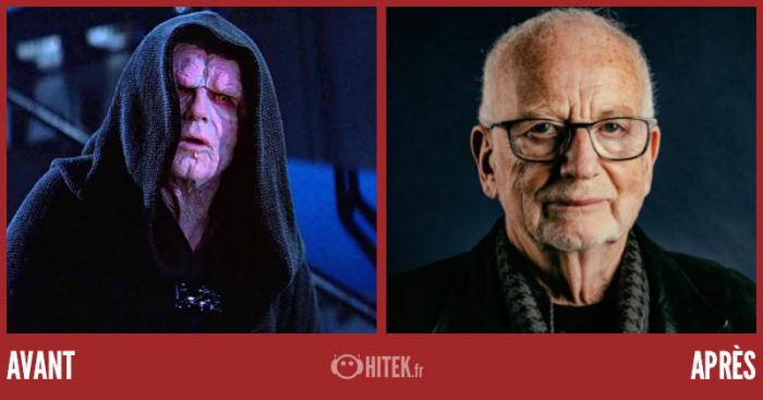 avant après star wars trilogie originale 2024 ian mcdiarmid