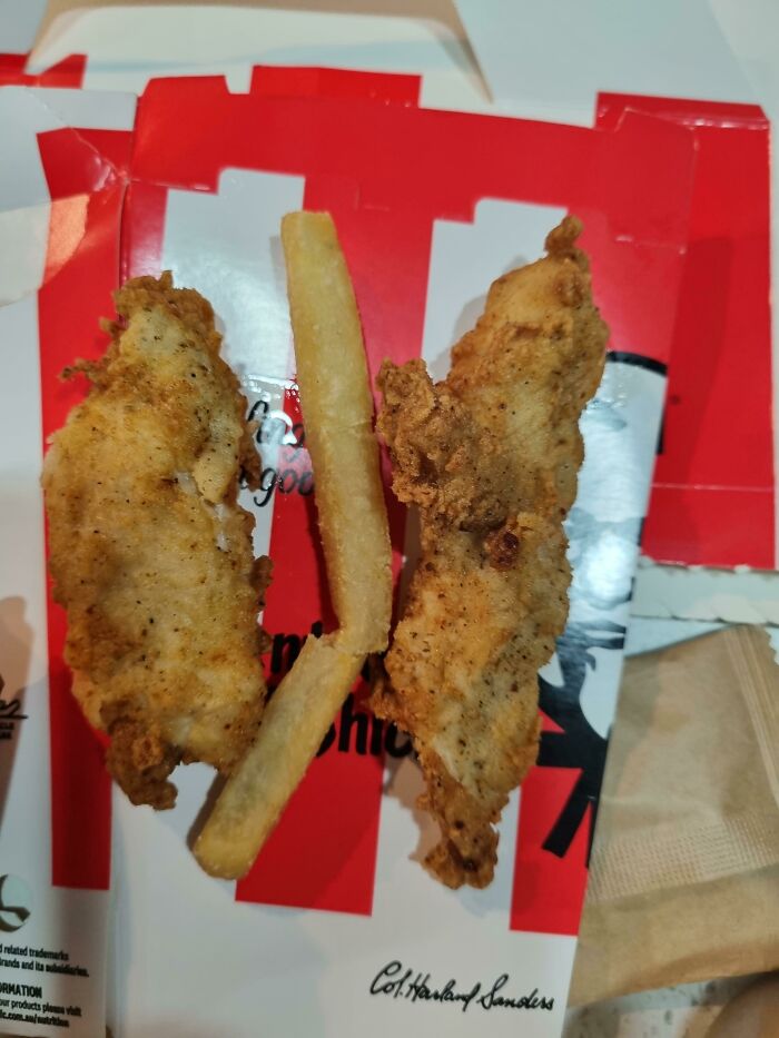 du poulet de chez KFC