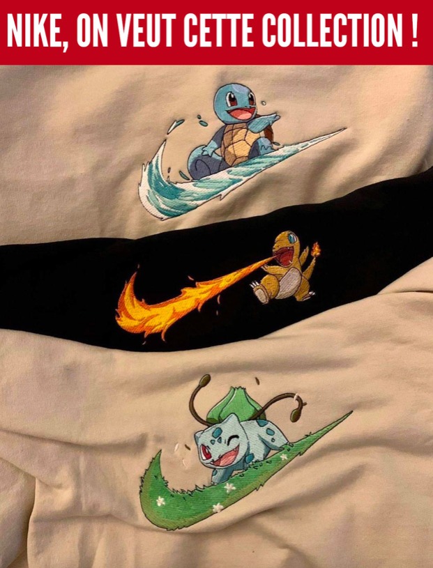 T-Shirts Nike Pokémon