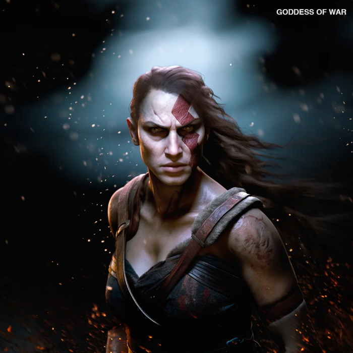 Kratos en version féminine