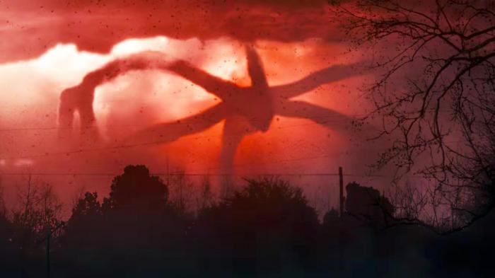 Mind Flayer dans Stranger Things