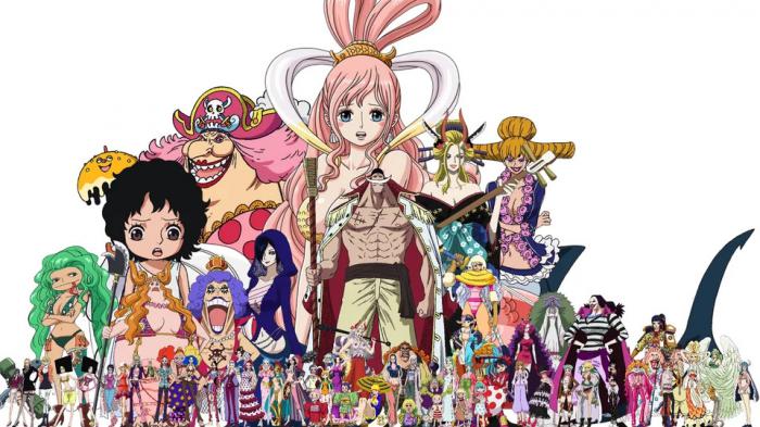 Comparatif des tailles des personnages féminins de One Piece