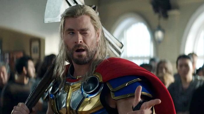 Chris Hemsworth dans Thor : Love and Thunder