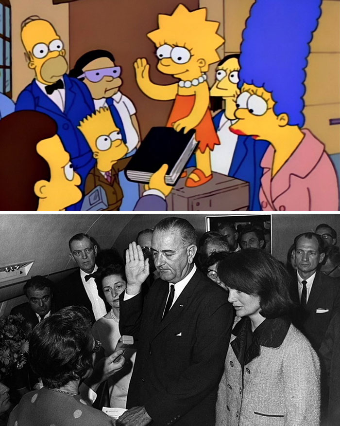 Les Simpsons JFK