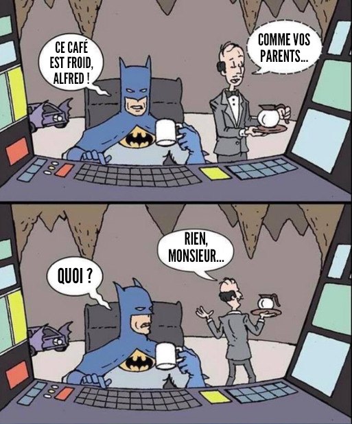 Batman et Alfred