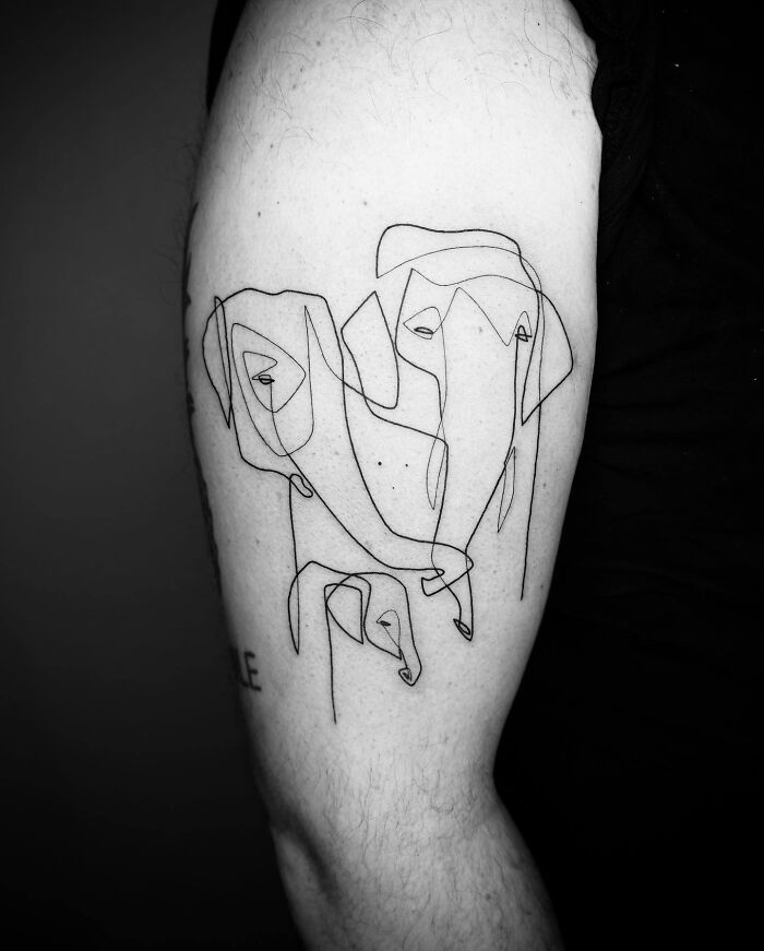 tatouage éléphant