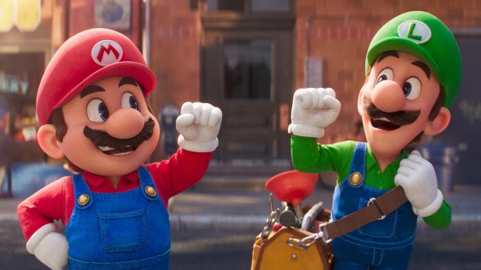 Mario et Luigi dans Super Mario Bros., le film