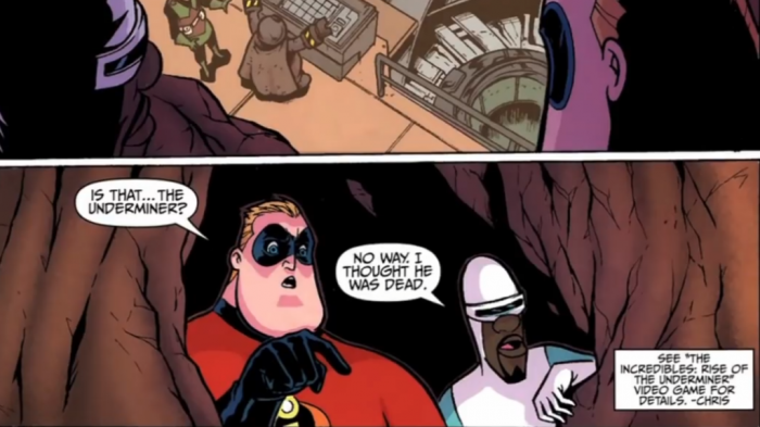 The Incredibles comics Truth And Consequences The Underminer Returns 