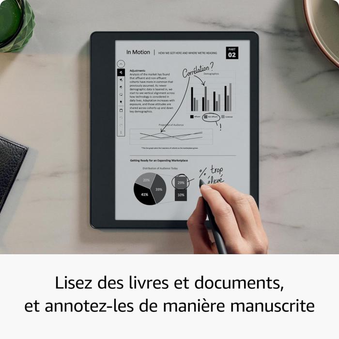 Le Kindle Scribe permet enfin de convertir l'écriture manuscrite en texte  numérique