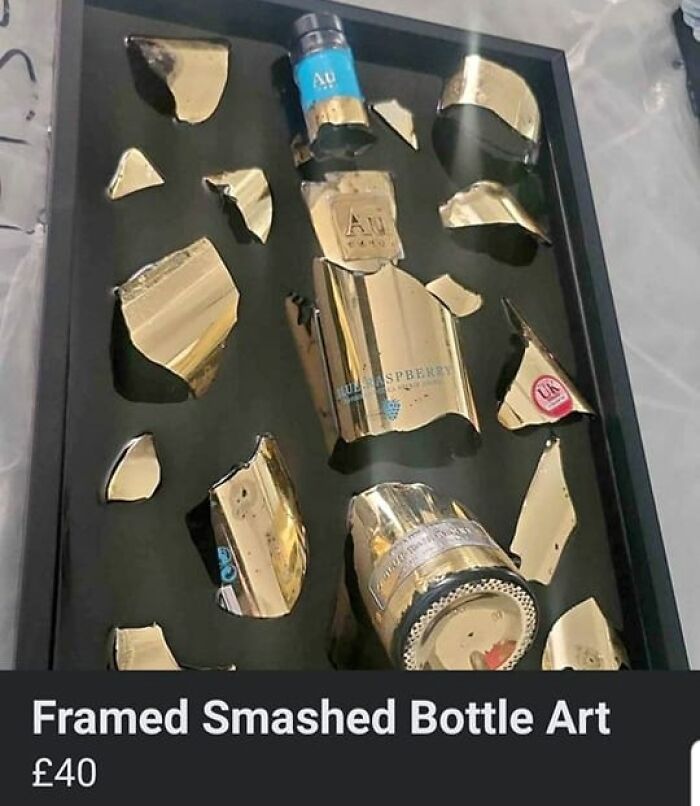 bouteille brisée
