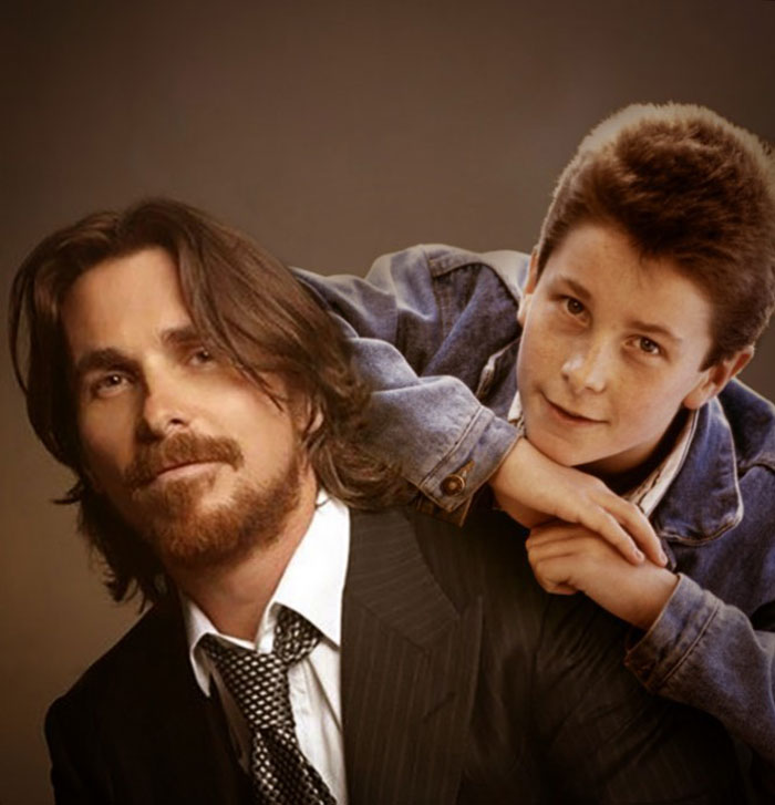 photomontage de Christian Bale