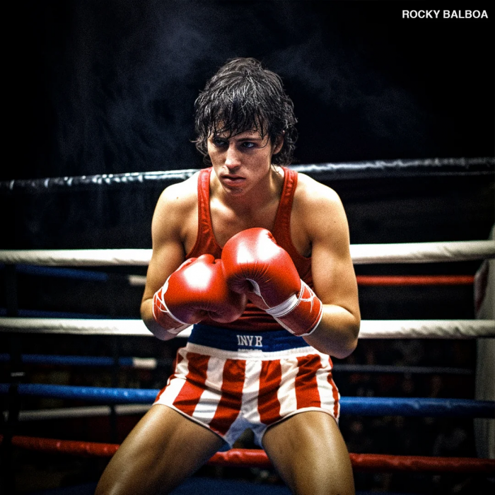 Rocky Balboa en version féminine