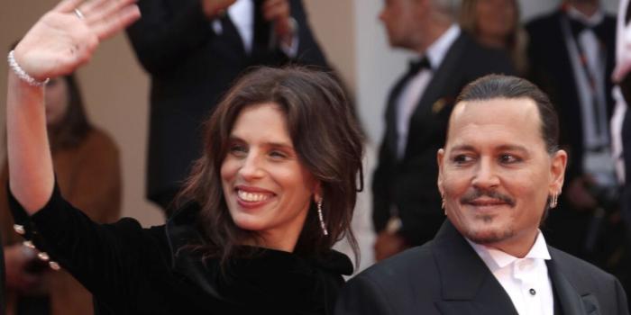 Maïween et Johnny Depp à Cannes