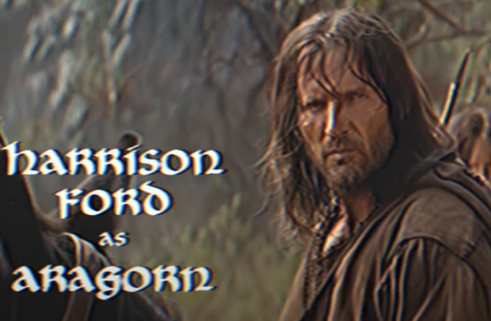 Harrison Ford en Aragorn