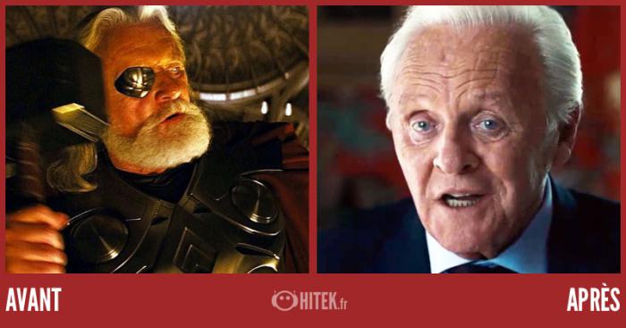 Before Anthony Hopkins after Thor 2024