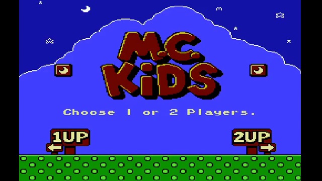 Jeu M.C. Kids sorti sur NES en 1992