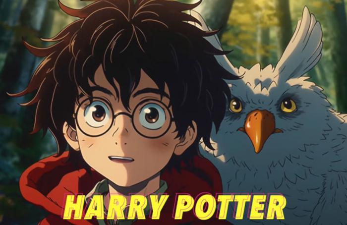 Harry Potter en version anime