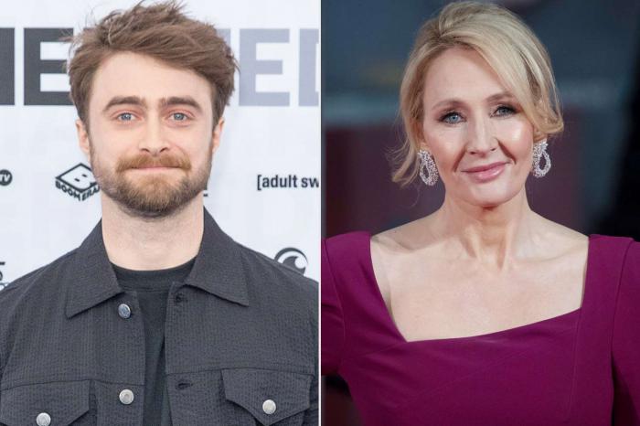 Daniel Radcliffe et J.K. Rowling