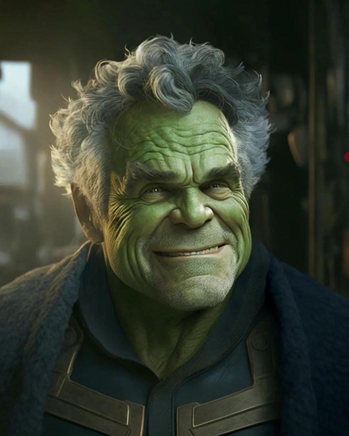 Création de Hulk vieux