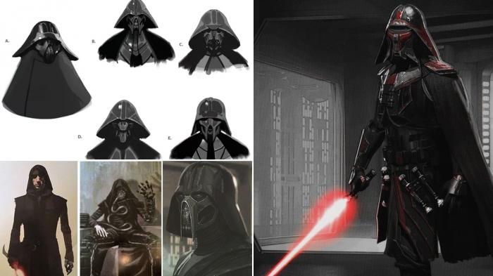 StarWars: The Force Awakens  concept art kylo ren