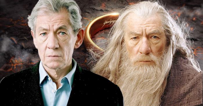 Ian McKellen et Gandalf dans LOTR