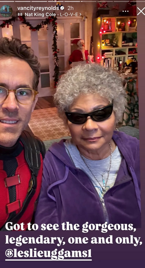 Ryan Reynolds et Leslie Uggams 