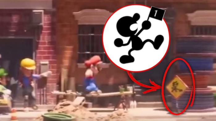 Super mario bros the movie M. Game & Watch 