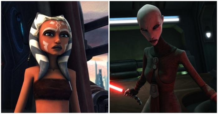 Ahsoka et Ventress